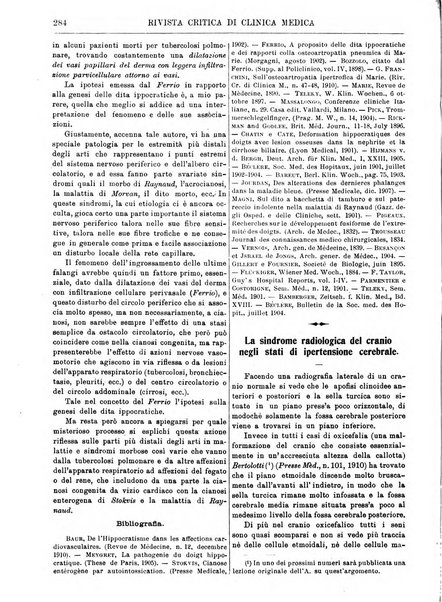 Rivista critica di clinica medica