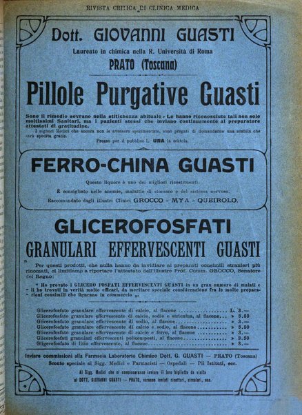 Rivista critica di clinica medica