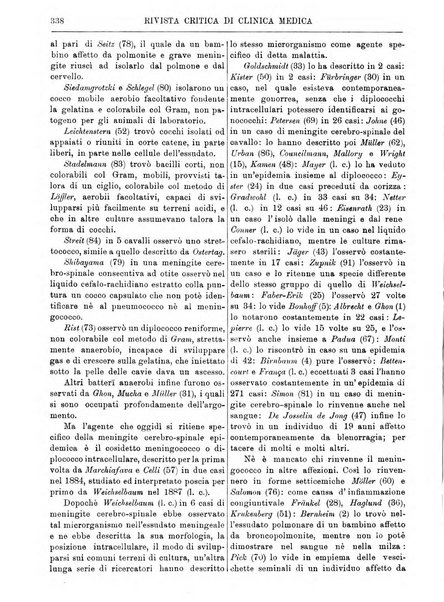 Rivista critica di clinica medica