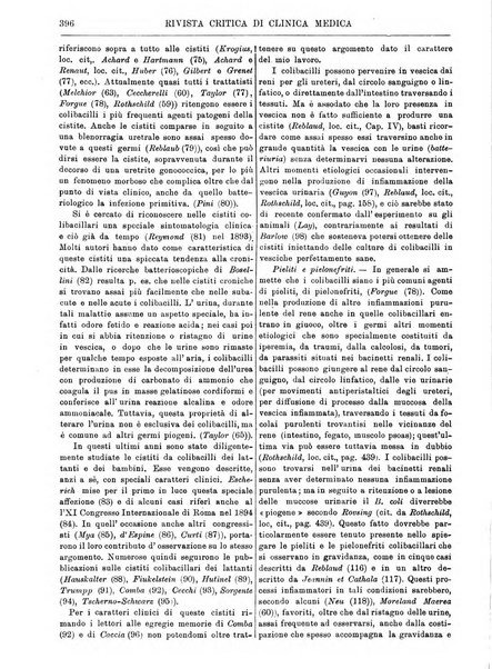 Rivista critica di clinica medica