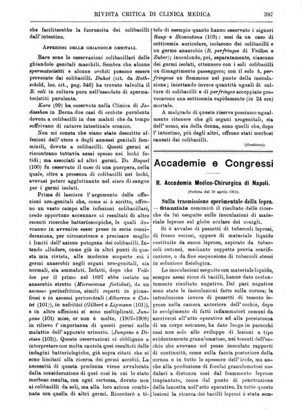 Rivista critica di clinica medica