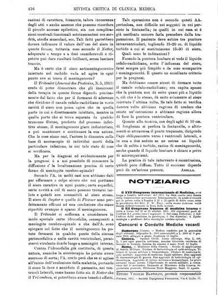 Rivista critica di clinica medica