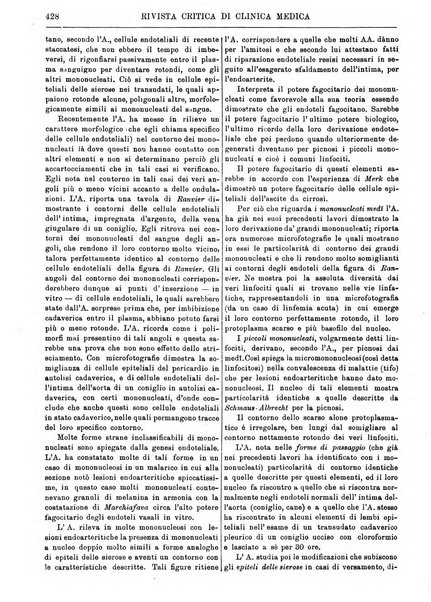 Rivista critica di clinica medica