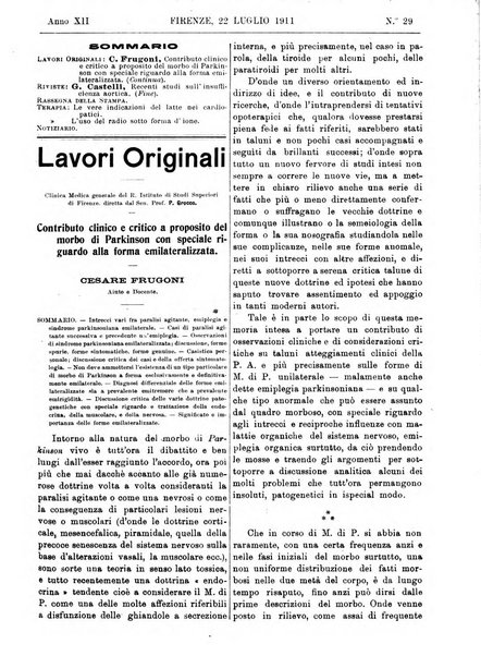 Rivista critica di clinica medica