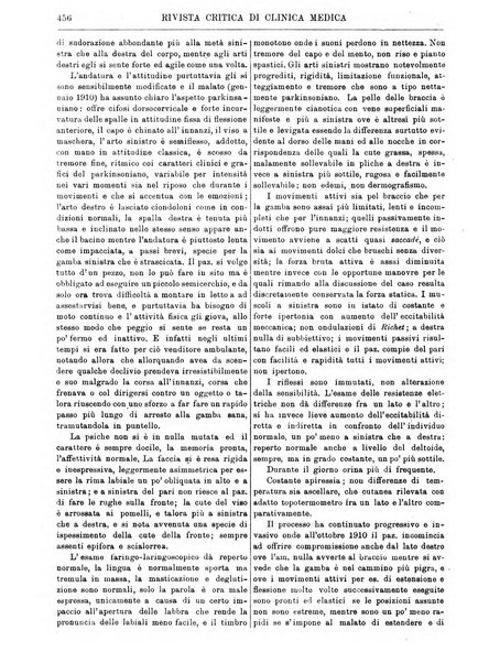 Rivista critica di clinica medica