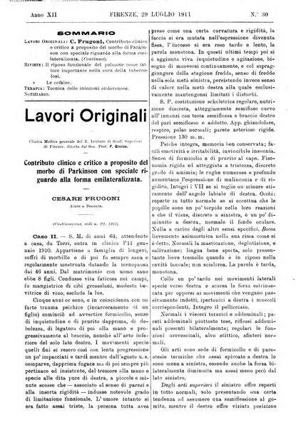 Rivista critica di clinica medica