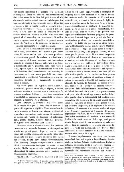 Rivista critica di clinica medica