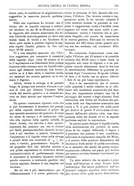 Rivista critica di clinica medica