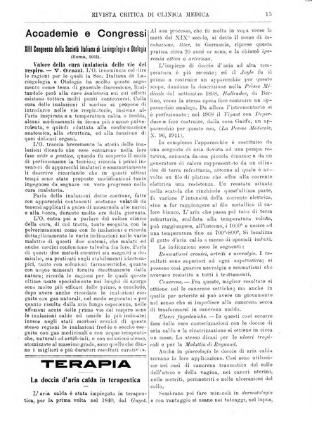 Rivista critica di clinica medica