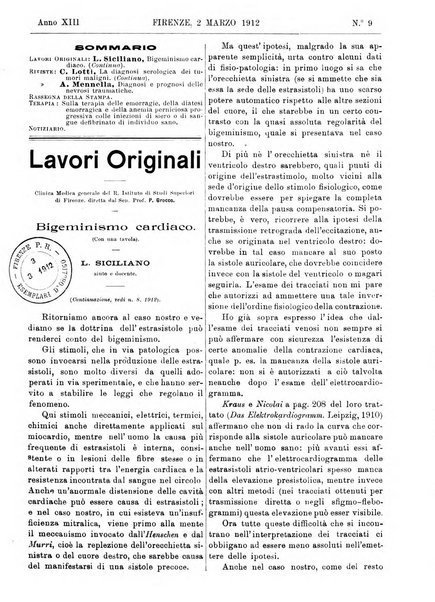 Rivista critica di clinica medica