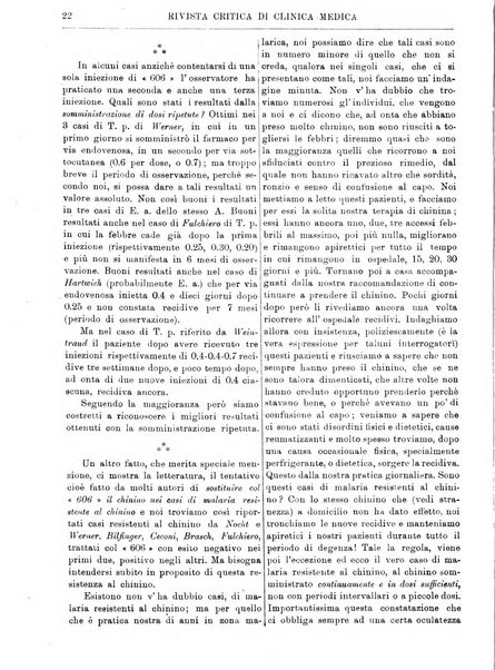 Rivista critica di clinica medica