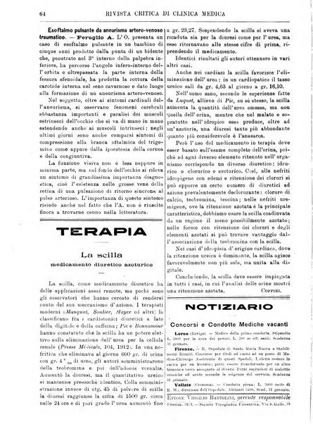 Rivista critica di clinica medica