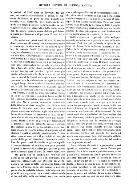 Rivista critica di clinica medica