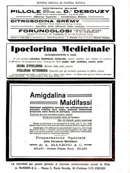 Rivista critica di clinica medica