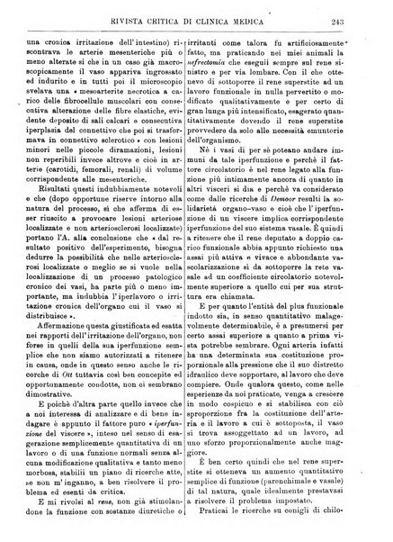 Rivista critica di clinica medica