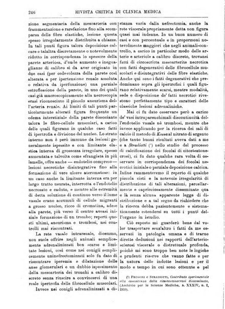 Rivista critica di clinica medica