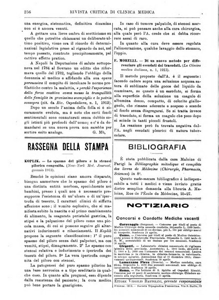 Rivista critica di clinica medica