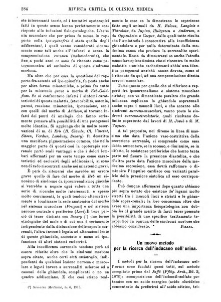 Rivista critica di clinica medica