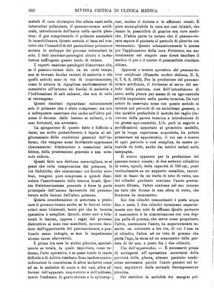 Rivista critica di clinica medica