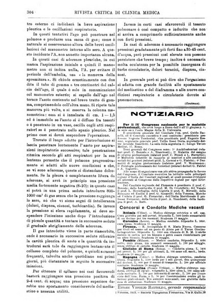 Rivista critica di clinica medica