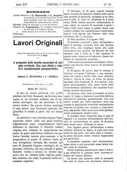 Rivista critica di clinica medica