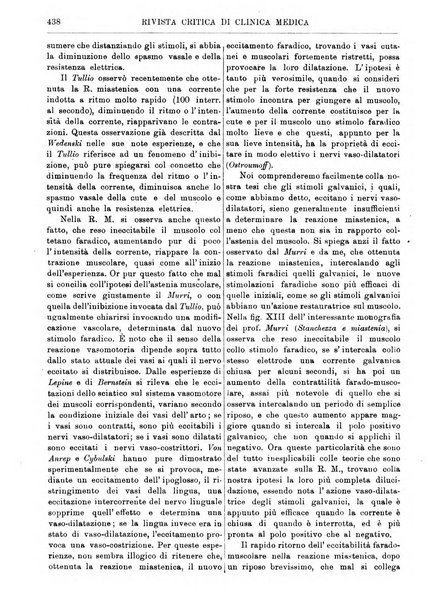 Rivista critica di clinica medica