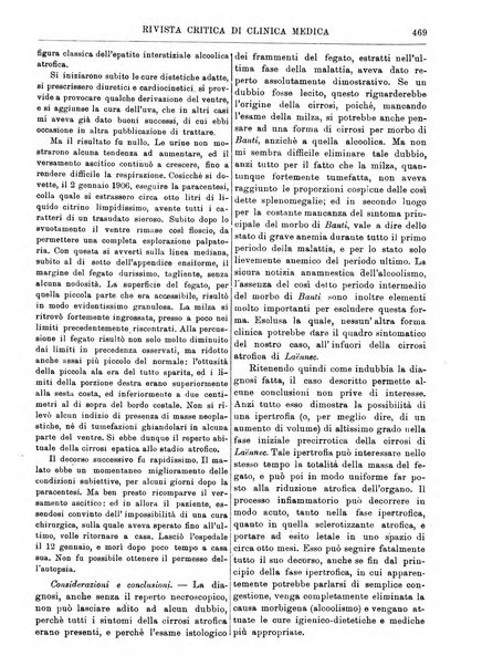 Rivista critica di clinica medica