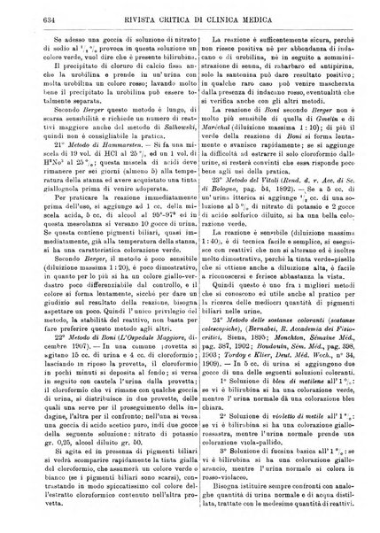 Rivista critica di clinica medica