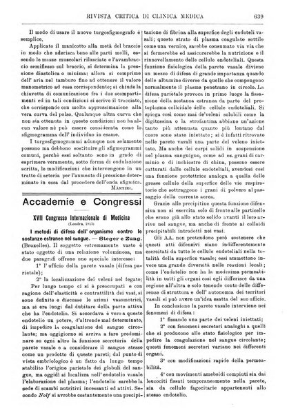 Rivista critica di clinica medica