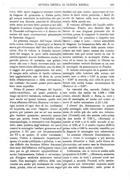 Rivista critica di clinica medica