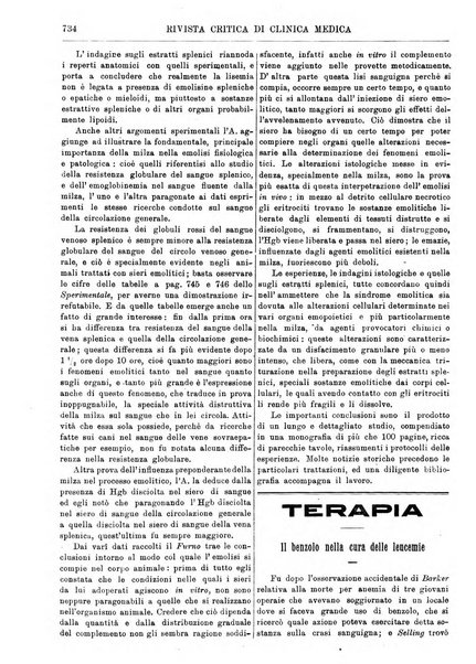 Rivista critica di clinica medica