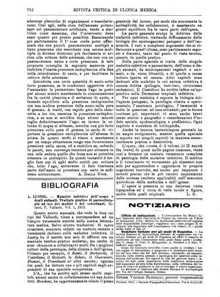 Rivista critica di clinica medica