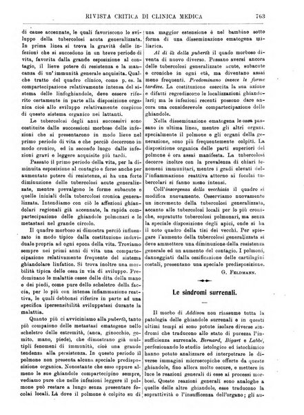 Rivista critica di clinica medica