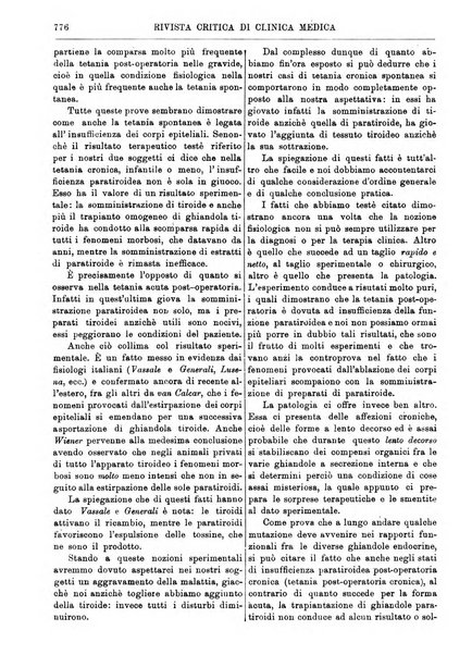 Rivista critica di clinica medica