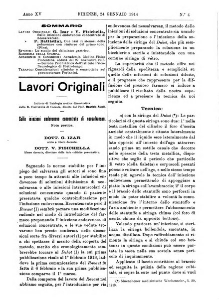 Rivista critica di clinica medica