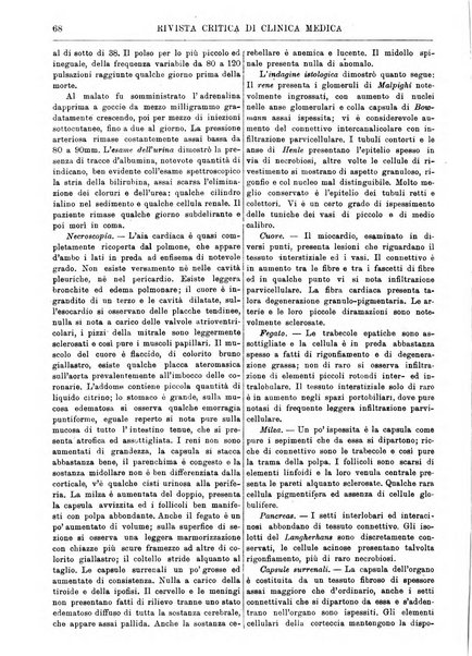 Rivista critica di clinica medica