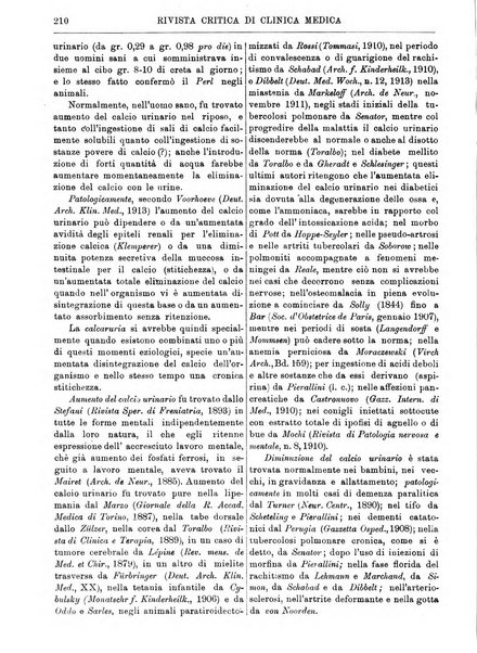 Rivista critica di clinica medica