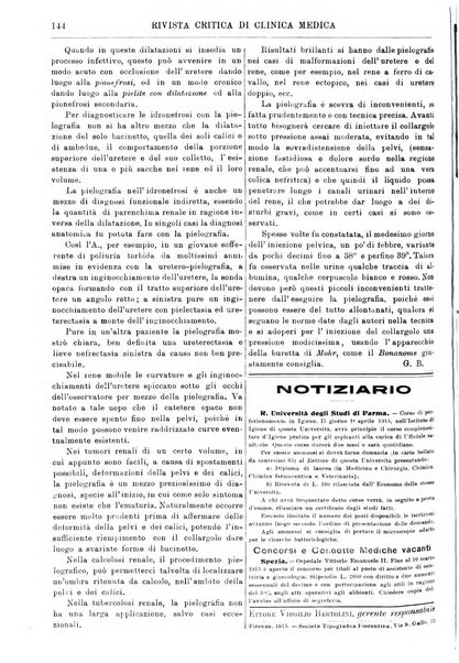 Rivista critica di clinica medica