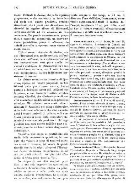 Rivista critica di clinica medica