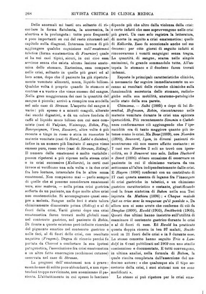 Rivista critica di clinica medica