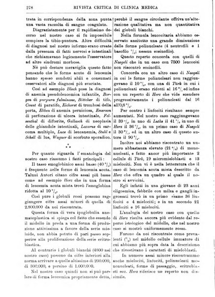 Rivista critica di clinica medica