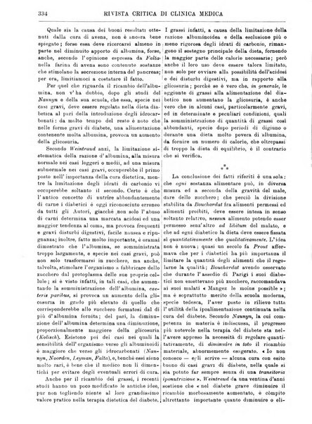 Rivista critica di clinica medica