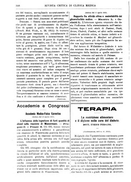 Rivista critica di clinica medica