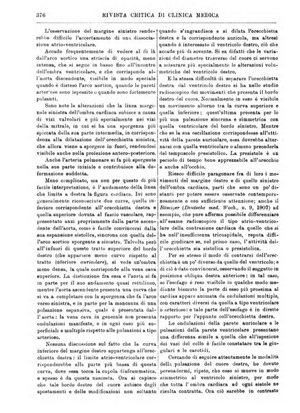 Rivista critica di clinica medica