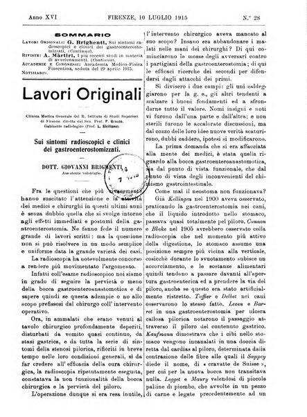 Rivista critica di clinica medica