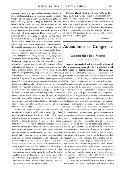 Rivista critica di clinica medica