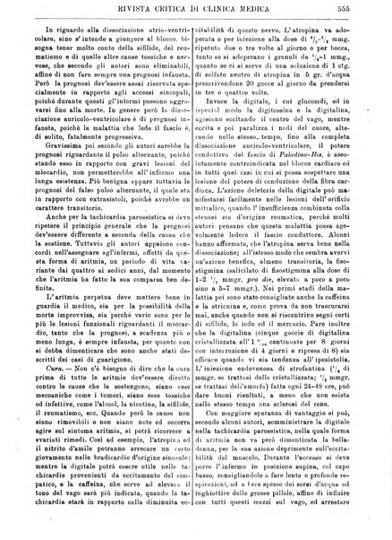 Rivista critica di clinica medica