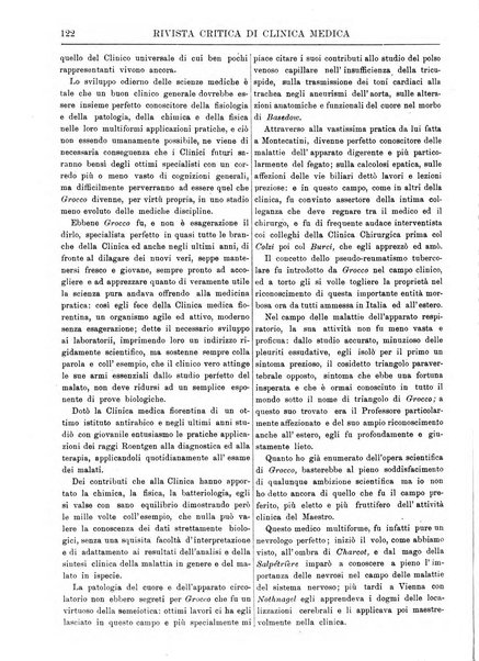 Rivista critica di clinica medica