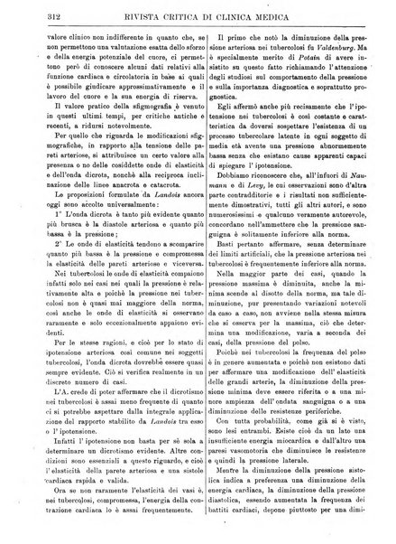 Rivista critica di clinica medica