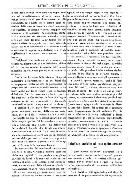 Rivista critica di clinica medica